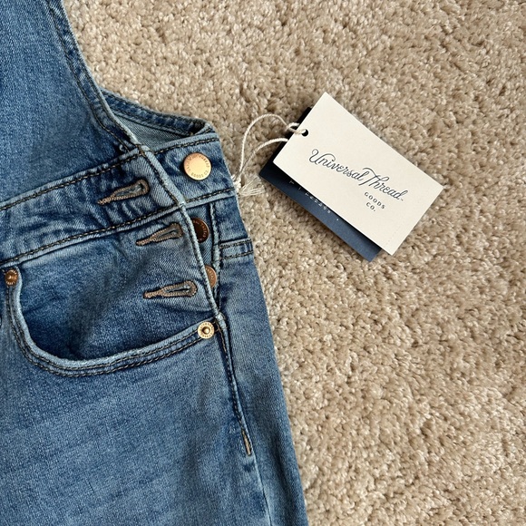 NWT Universal Thread Blue Denim Overalls - Picture 2 of 6